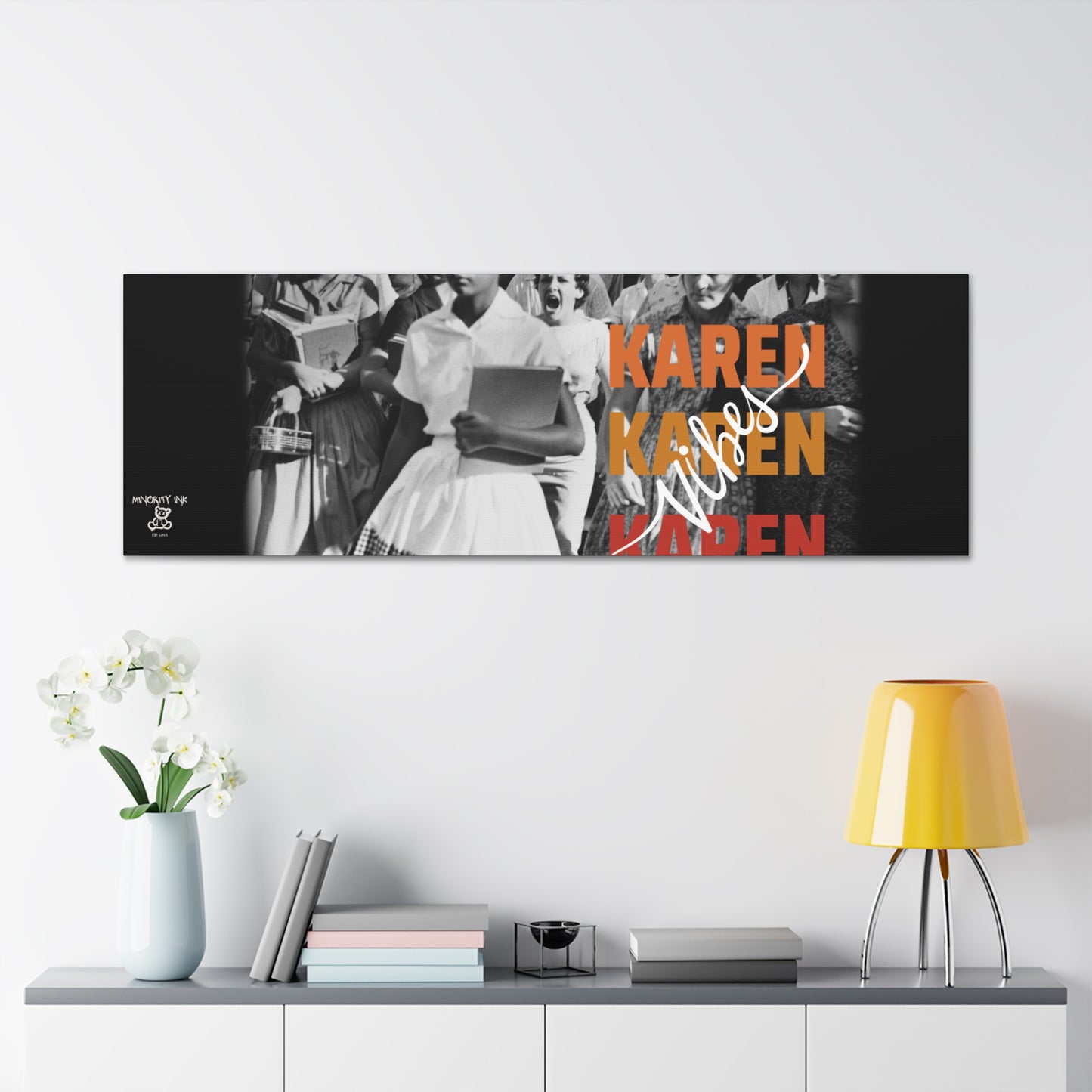 "Karen Vibes" School Integration Canvas Gallery Wrap