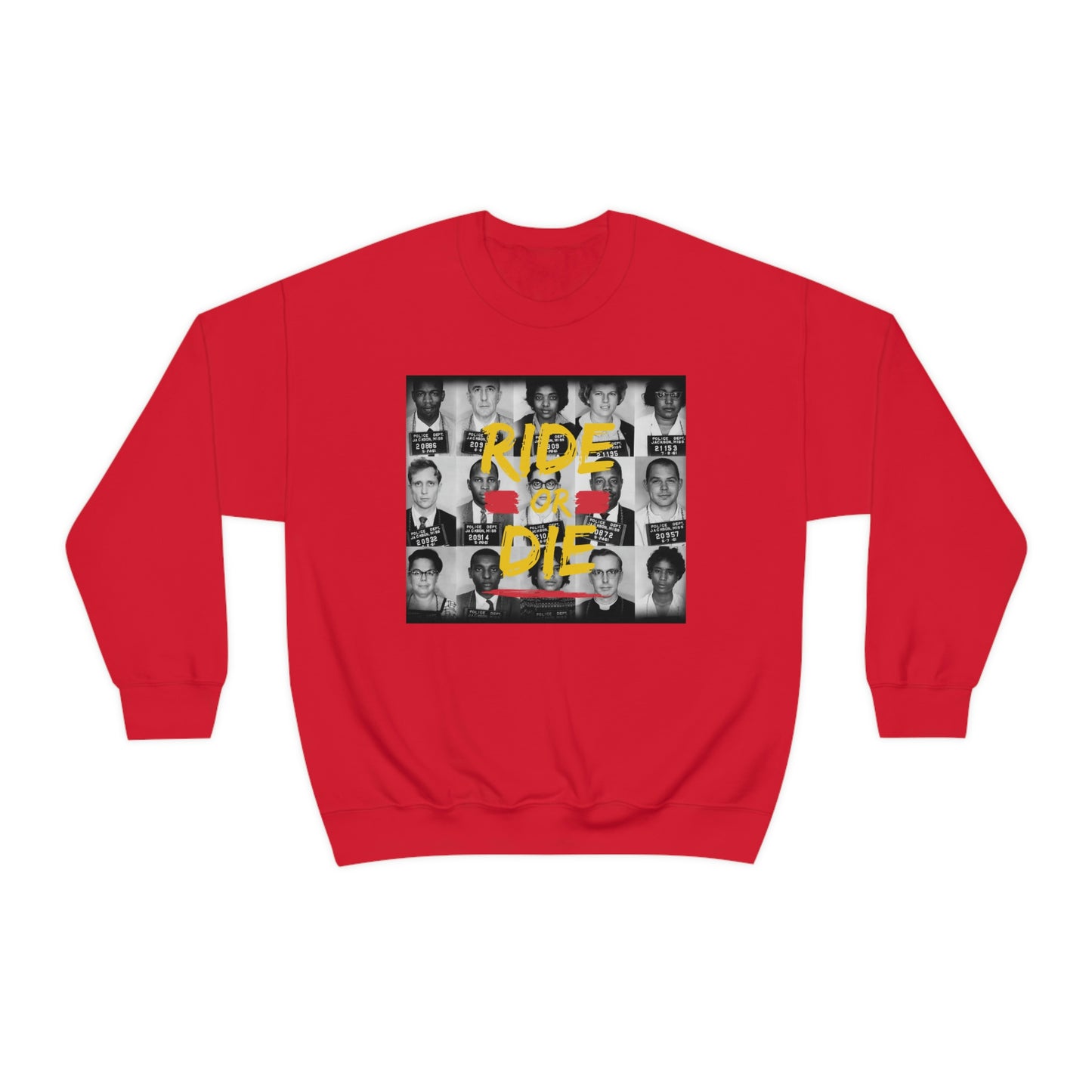 FREEDOM RIDERS "RIDE OR DIE" Unisex Heavy Blend™ Crewneck Sweatshirt