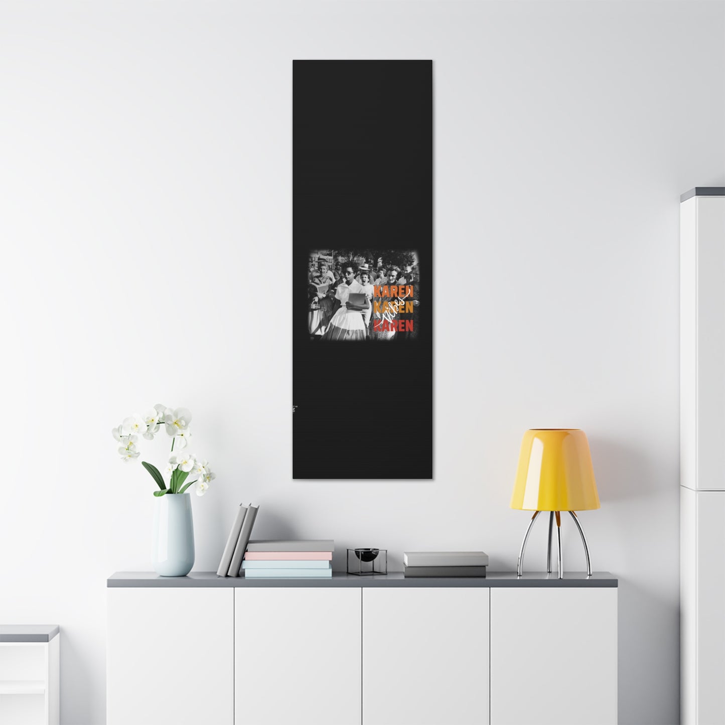 "Karen Vibes" School Integration Canvas Gallery Wrap