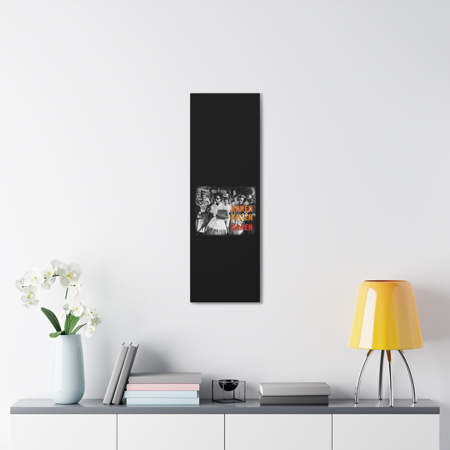 "Karen Vibes" School Integration Canvas Gallery Wrap