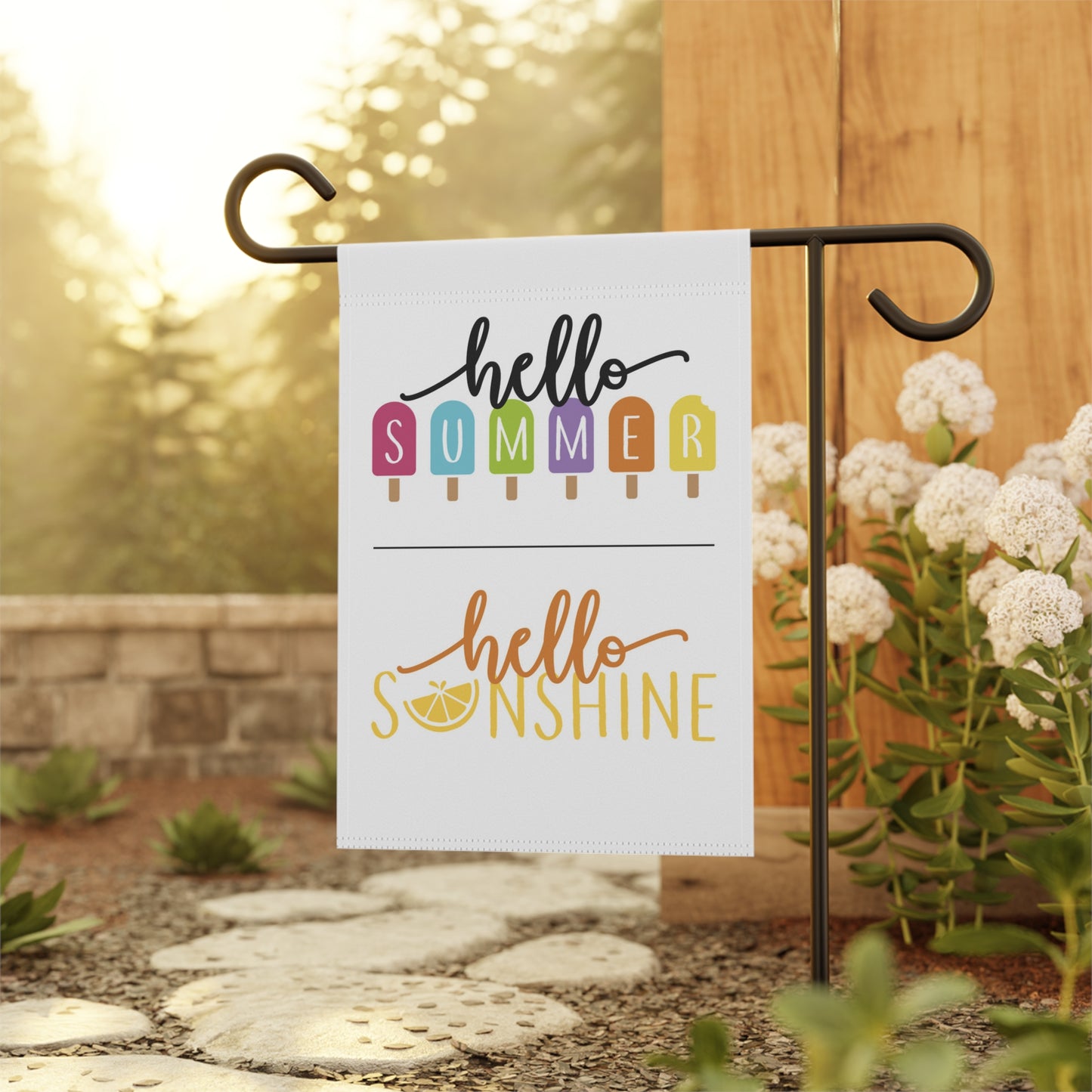 Summer Vibes Garden & House Banner