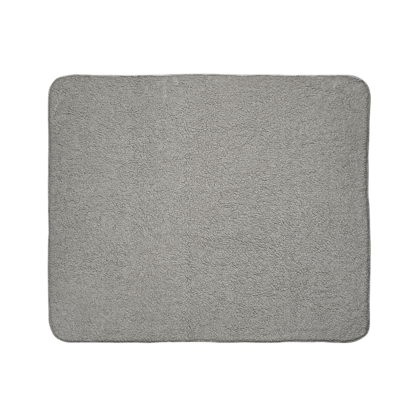 Black Palm Fleece Sherpa Blanket