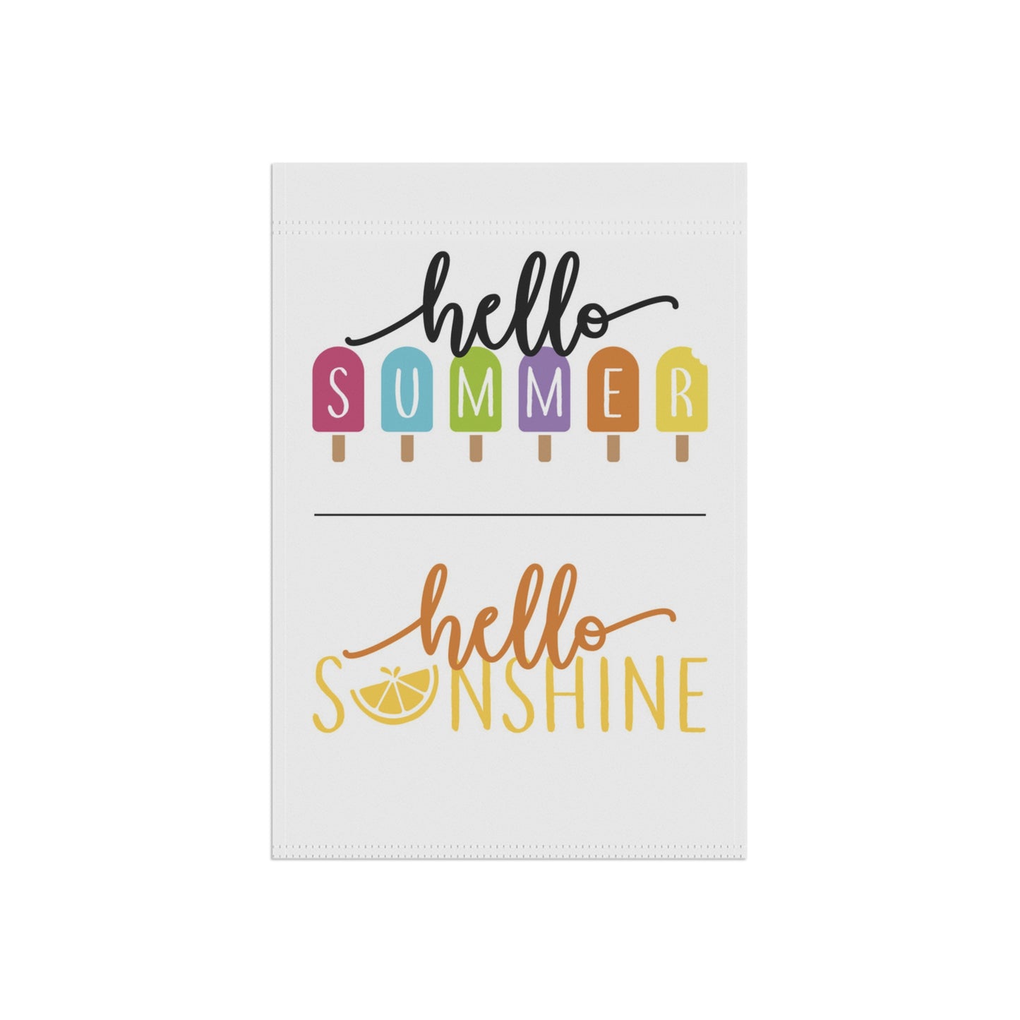 Summer Vibes Garden & House Banner