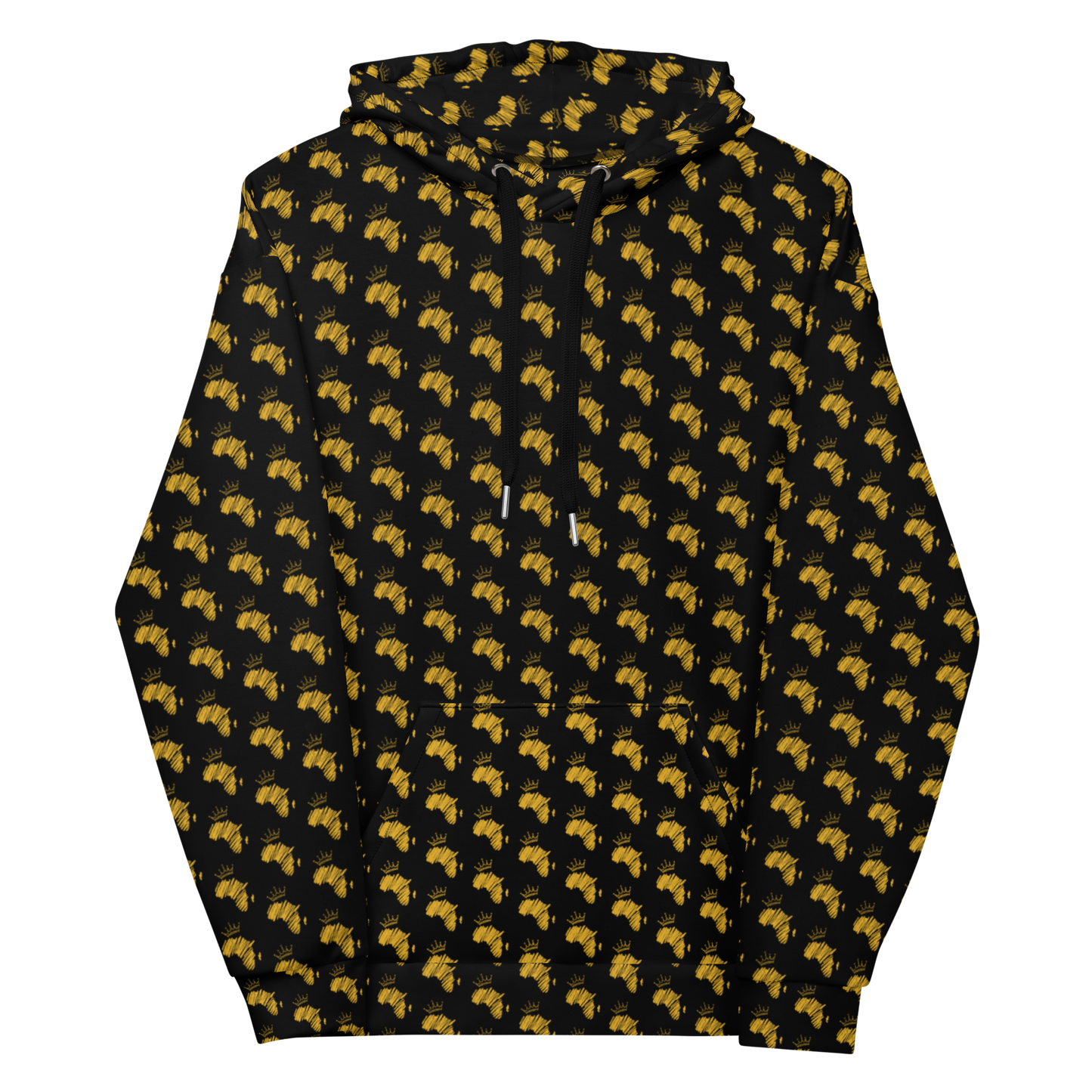 African Kings Black & Gold Hoodie (2025)