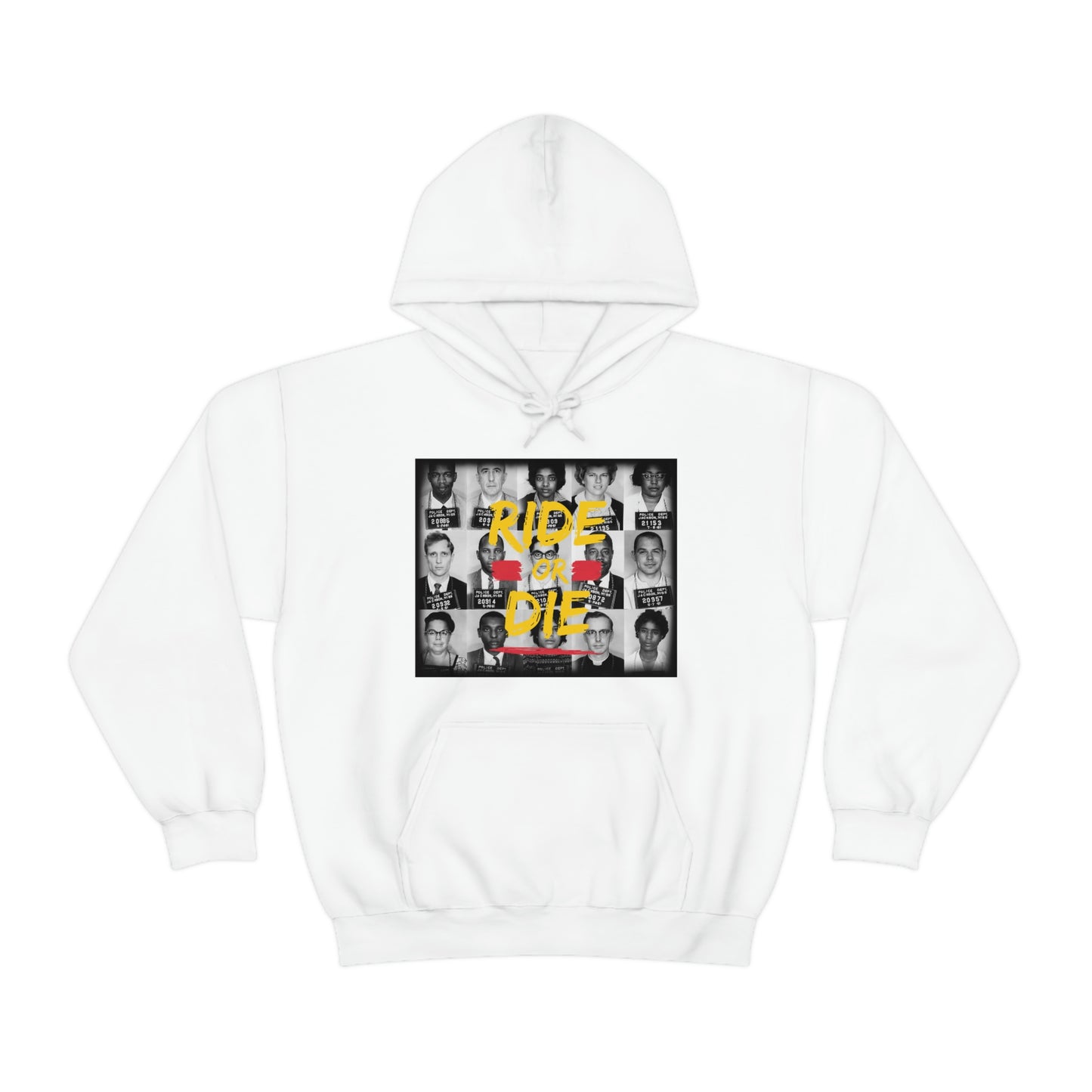 FREEDOM RIDERS "RIDE OR DIE" Unisex Heavy Blend™ Hooded Sweatshirt