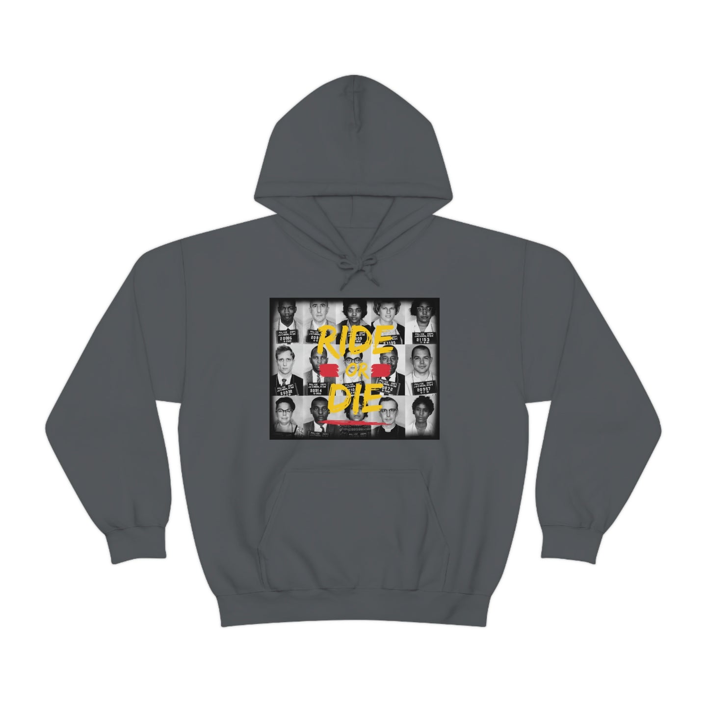 FREEDOM RIDERS "RIDE OR DIE" Unisex Heavy Blend™ Hooded Sweatshirt