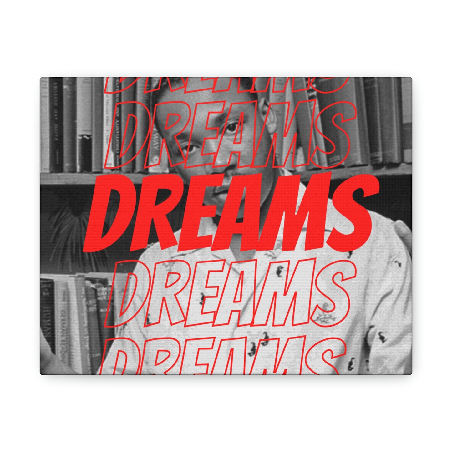 "MLK DREAMS" Canvas Gallery Wraps