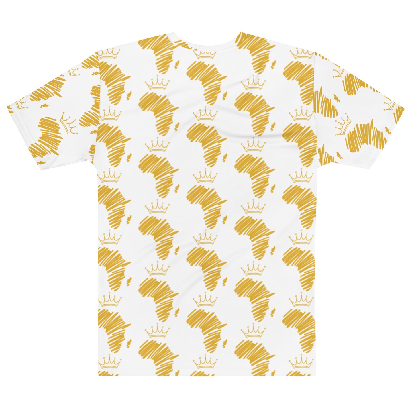 GOLD AFRICAN KINGS (WHITE) Men's t-shirt